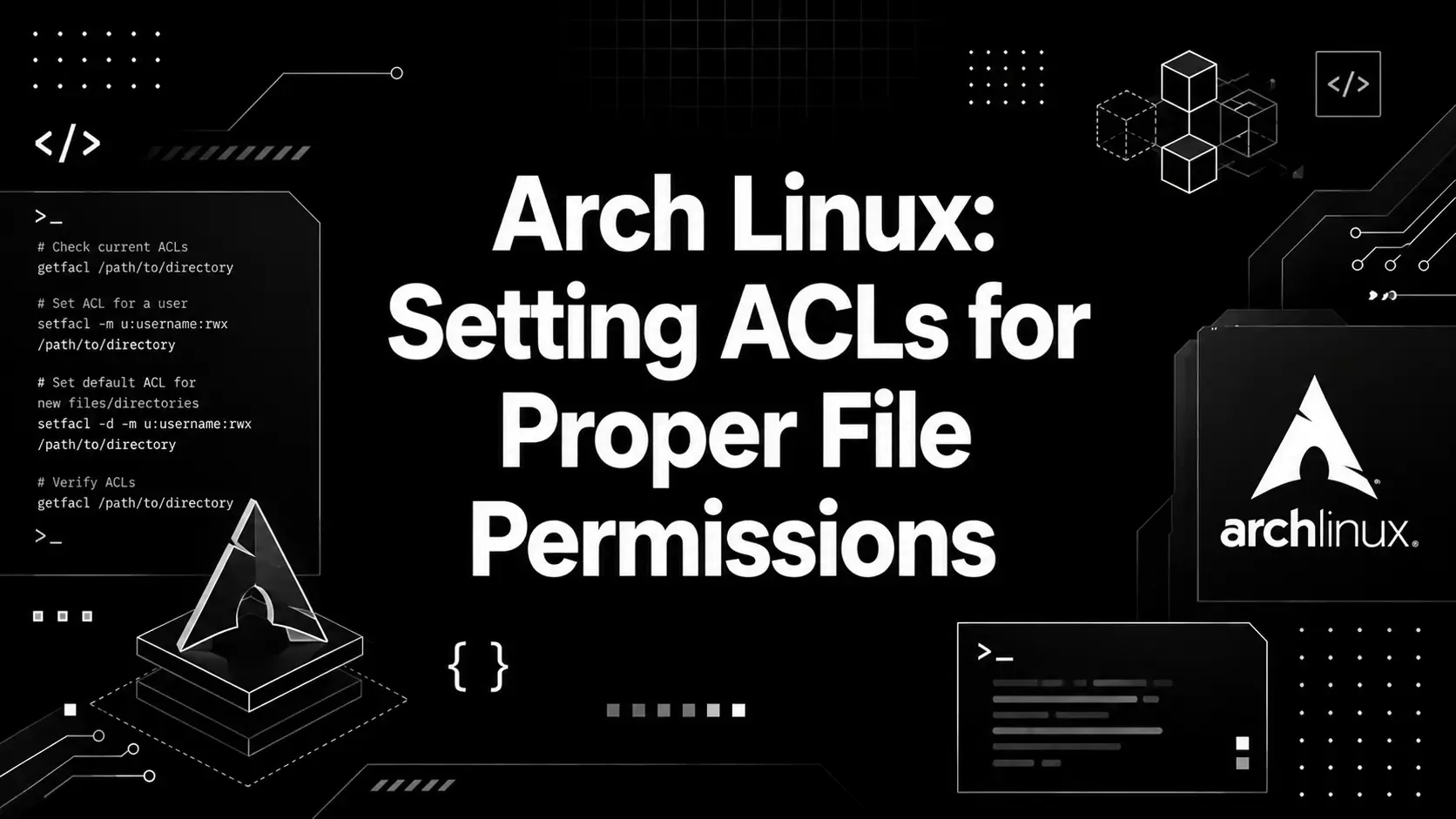 Arch Linux: Setting ACLs for Proper File Permissions