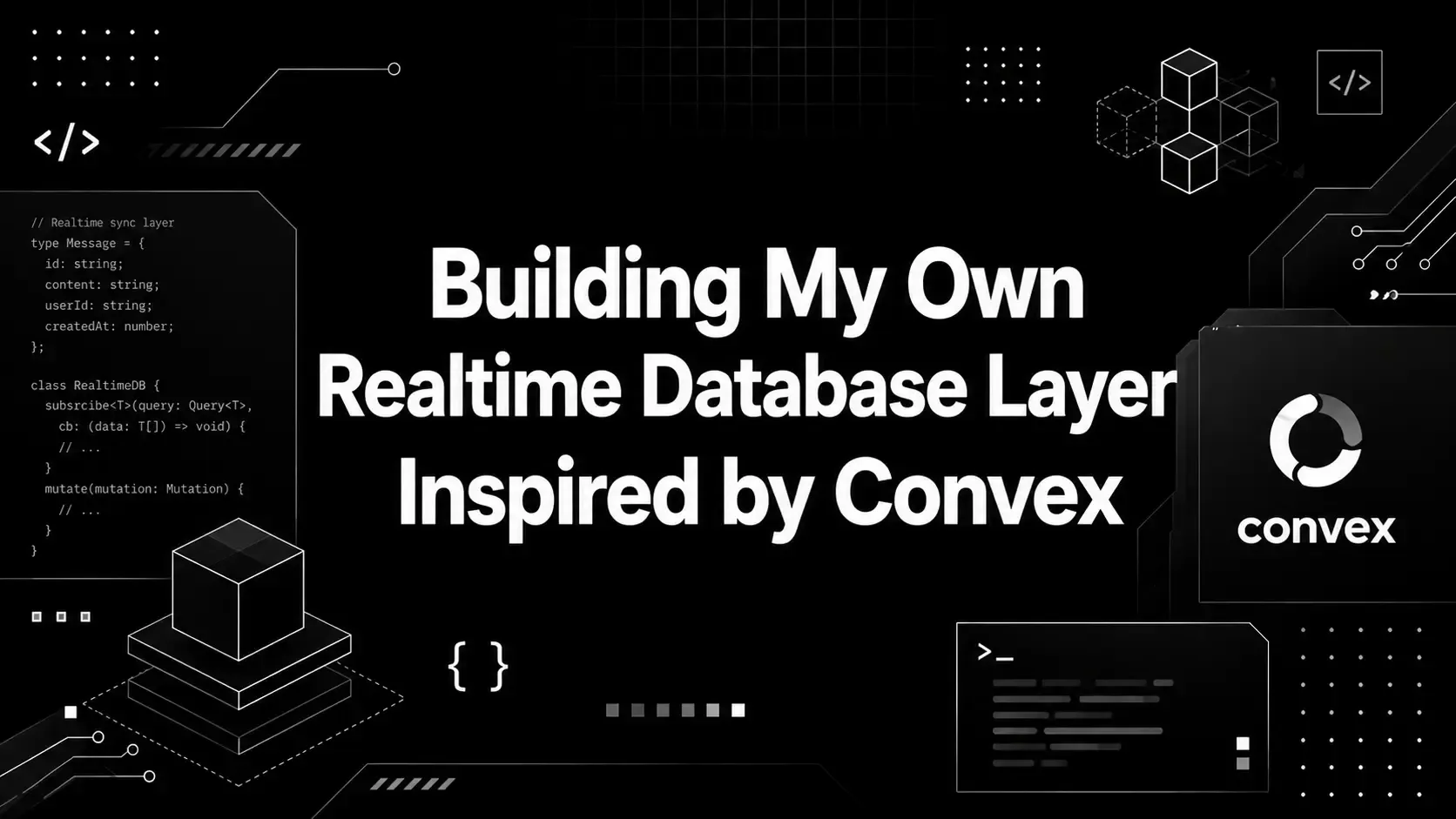 Building My Own Realtime Database Layer Inspired by Convex