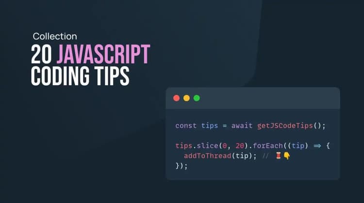 20 JavaScript Tricks Every Developer Must Know 🚀 